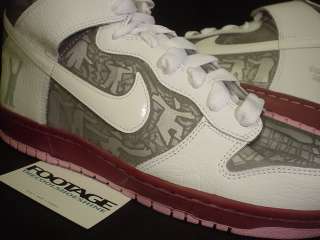 Nike Dunk High SOLE COLLECTOR LAS VEGAS PINK 3M DS 14  