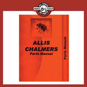 Parts Manual   Allis Chalmers   D15, D15 Series II  