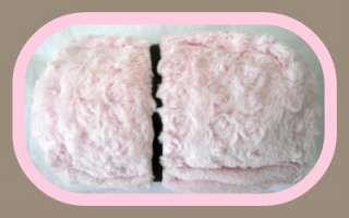 NEW BLANKETS & BEYOND SOFT PINK SWIRL AND MICROFLEECE BLANKET CAN BE 
