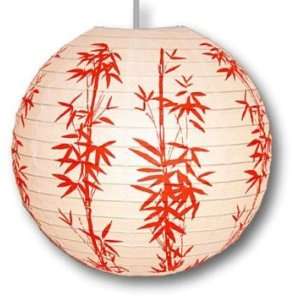  Paper Lanterns   Red Bamboo Chinese Lantern/Lamp: Home 