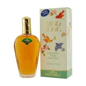  WIND SONG by Prince Matchabelli COLOGNE SPRAY NATURAL 2.6 