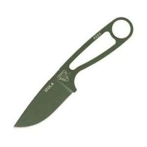  ESEE IZULA Concealed Carry Knife OD Green Textured Powder 