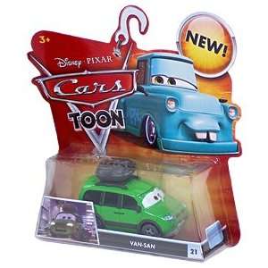    Disney / Pixar CARS TOON 155 Die Cast Car Van San: Toys & Games