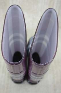   logan berry House Nova Check Rain Snow Rubber boots size 36 NIB  