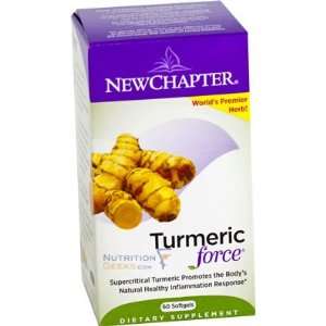   New Chapter TurmericForce, 60 Softgel