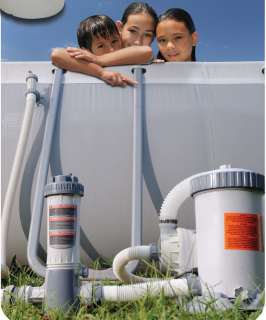 INTEX 1500 GPH Filter Pump & Automatic Chlorine Feeder  