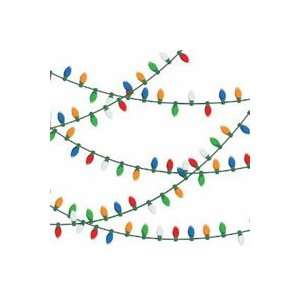  Colorful Christmas Lights 5 x 11 inch Cellophane Bags 