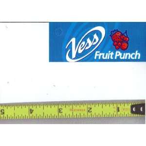  Magnum, Small Rectangle Size Vess Fruit Punch LOGO Soda Vending 