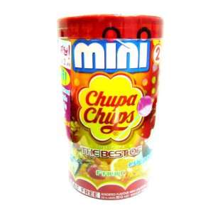  56 Units Chupa Chups Mini Lollipops Lollipop Assorted Cola 