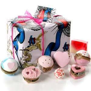 Bomb Cosmetics Love Rocks Gift Set   Handmade Soap, Bath Bombs 