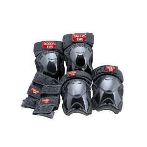  Channel One Pad Set (Wrist , Elbow and Knee pads)   Size 