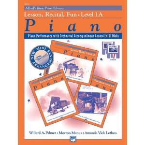 Alfred 00 20650 Alfred s Basic Piano Course  GM Disk  Lesson, Recital 