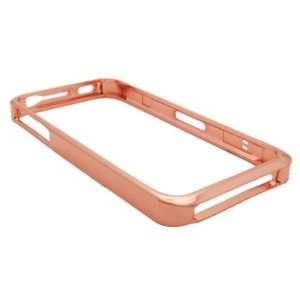 iPhone 4S Lite Weight Metal Bumper Rose Gold Chrome Frame 