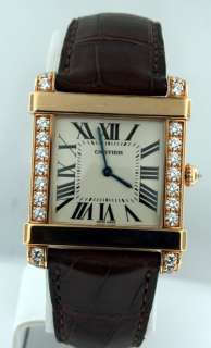 Cartier Chinoise New 18k Rose Diamond $23,200.00 Watch.  
