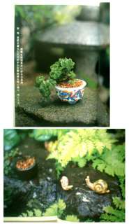 Japanese tools for decorating small BONSAI dwarf trees  