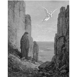   Keyring Gustave Dore Dante Ascent To The Fifth Circle: Home & Kitchen