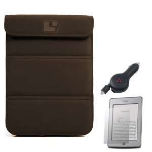  Smart Glove   Brown Premium Durable Leather Cover Sleeve 