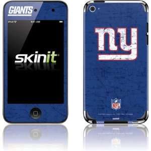   York Giants Apple iPod Touch (4th Gen / 2010) Solid Distressed Skin