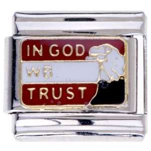  In God Wb Trust Italian Charms Pugster Jewelry
