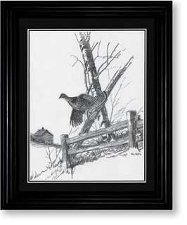 gallery now free terry redlin ruffed grouse framed pencil sketch