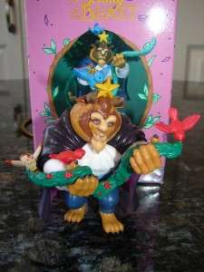   BEAUTY & The BEAST ~ A Bough for Belle ~ Christmas ORNAMENT MIB  