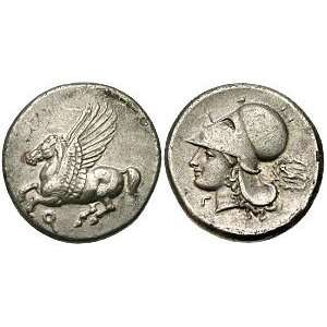  Corinth, Corinthia, Greece, c. 345   307 B.C.; Silver 