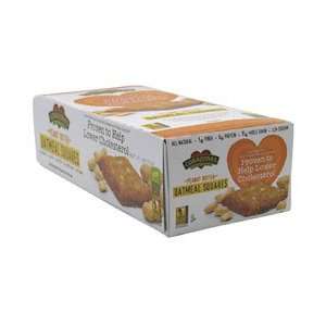  Corazonas Foods Oatmeal Squares   Peanut Butter   12 ea 