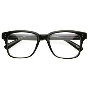  Clear Lens UV400 Horned Rim Wayfarers Style Glasses