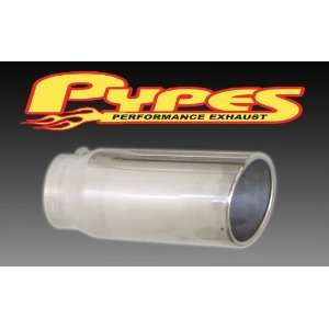 Pypes 4 In 5 Out X 12 Long Diesel Exhaust Angle Tip Stainless Steel