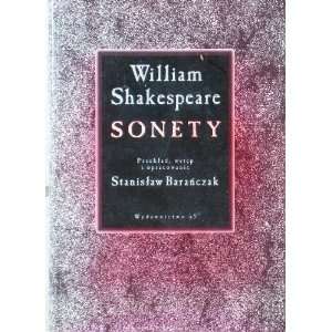   (9788385568063) William Shakespeare, Stanislaw Baranczak Books