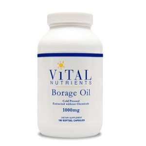 Borage Oil 1000 mg 180 caps (Vital Nutr.)