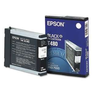  EPSON T480011 Ink 110.0 Ml 3200 Page Yield Black True 