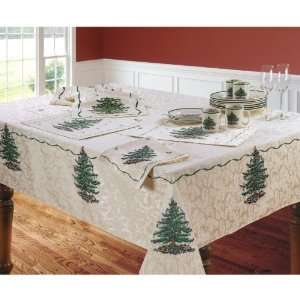  Spode Christmas Tree Tablecloth   60x120 Home & Kitchen