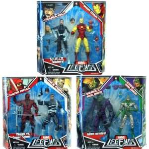  Marvel Legends Figure 2 Pack Assorted Case Of 3 Toys 
