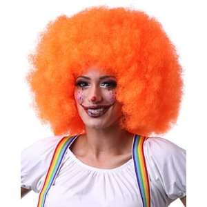  CHARACTER Jumbo Clown Wig (Orange) Beauty
