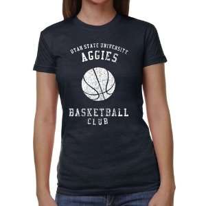  Utah State Aggies Ladies Club Juniors Tri Blend T Shirt 