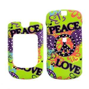  Premium   LG Clout vx8370   Peace Love   Faceplate   Case 