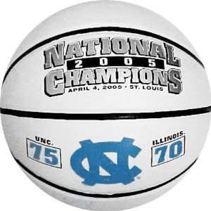   2005 NCAA National Champions Full Size Commemorative Foto Basketball