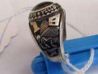 1976 Hayesville High School Sterling Silver Class Ring 8 Grams Size 7