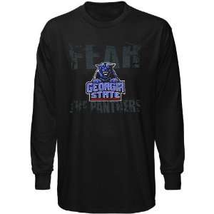   State Panthers Black Fear Long Sleeve T shirt