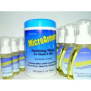  MicroArmor Office Sanitizing Pack 3 oz. 3 1.7oz. 120 Ct 