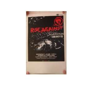 Rise Against Handbill Poster Band Shot
