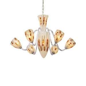  White Lace Fantasia Eclipse Chandelier by Oggetti Luce 