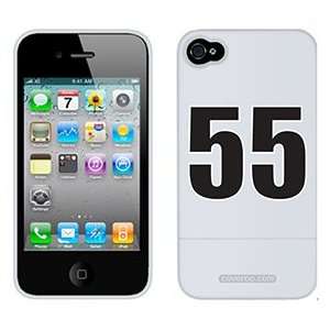  Number 55 on Verizon iPhone 4 Case by Coveroo  Players 