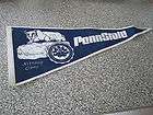 Vintage College Pennant Football Basketball Penn State Nittany Lions