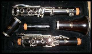 LEBLANC FRANCE NORMANDY 4 WOODEN CLARINET W/CASE N MORE  