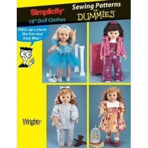  Simplicity 5670 For Dummies sewing pattern makes 18 