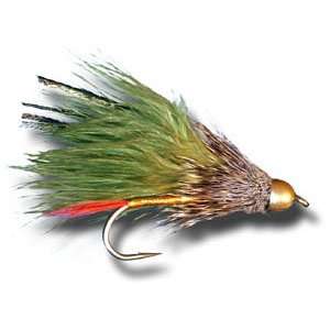 Conehead Marabou Muddler   Olive Fly Fishing Fly  Sports 