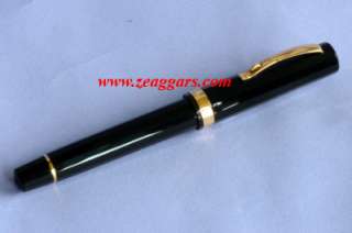 Omas Arte Italiana Milord Gold Black Resin Fountain Pen  