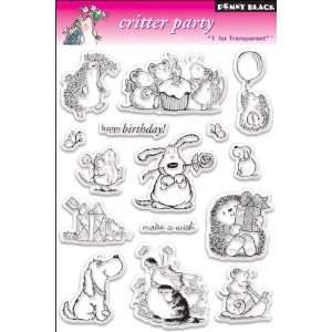  Clear Stamps Critter Party Arts, Crafts & Sewing